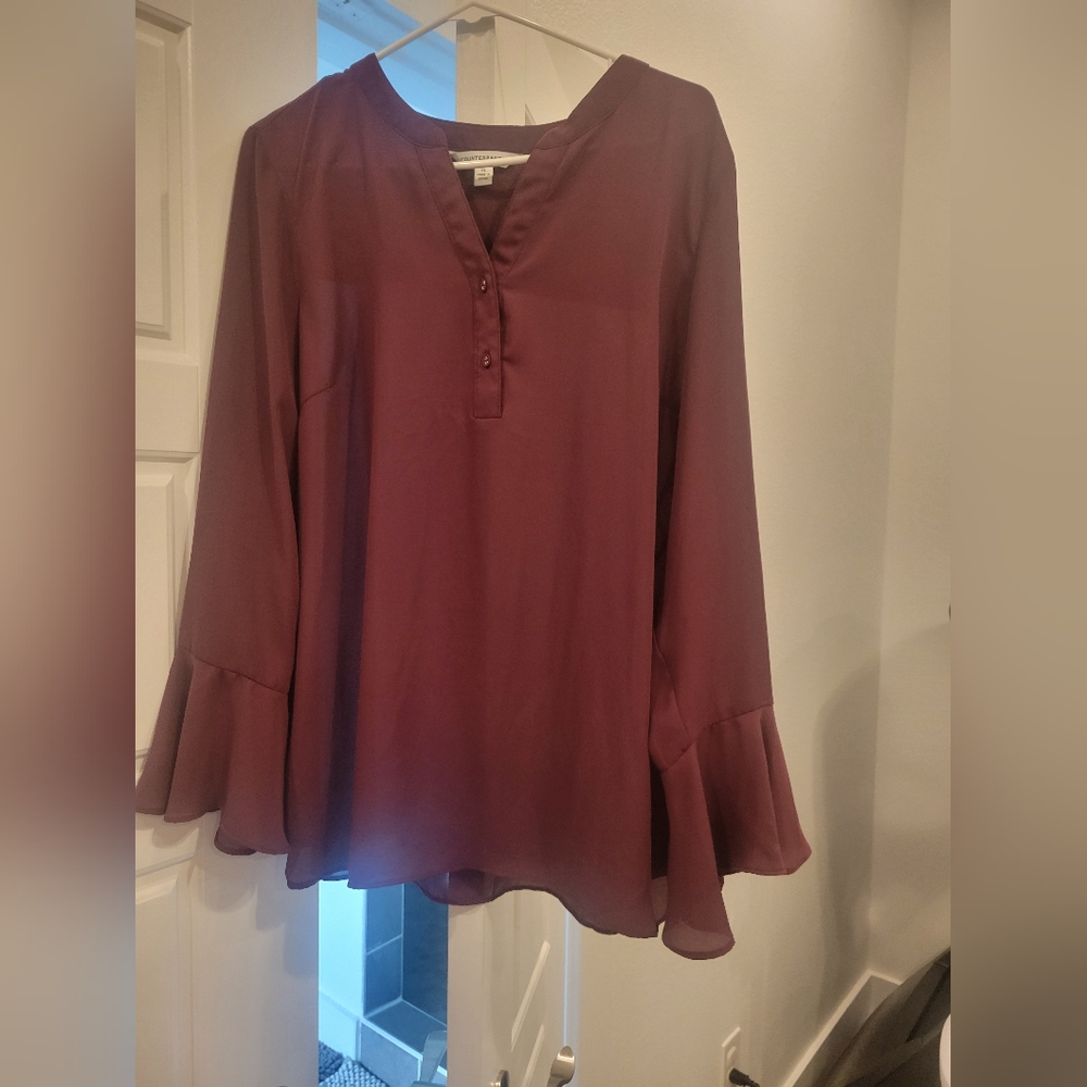 Maroon shirt xl
